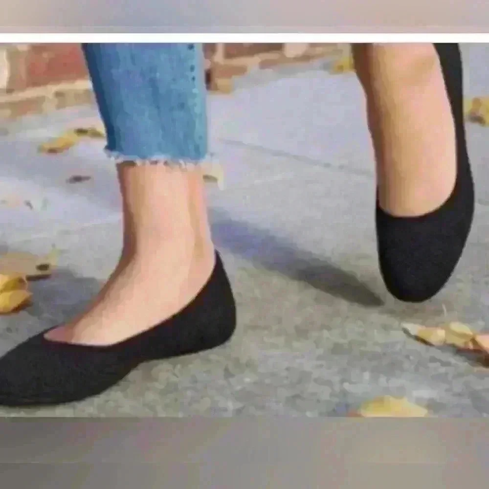 Allbirds Tree Breezers Ballet Flats black sz 7.5 W
